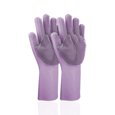 Dishwashing Bundle – Soap Dispenser & Silicone Gloves