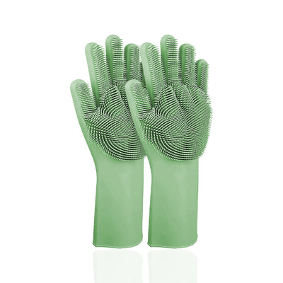 Dishwashing Bundle – Soap Dispenser & Silicone Gloves
