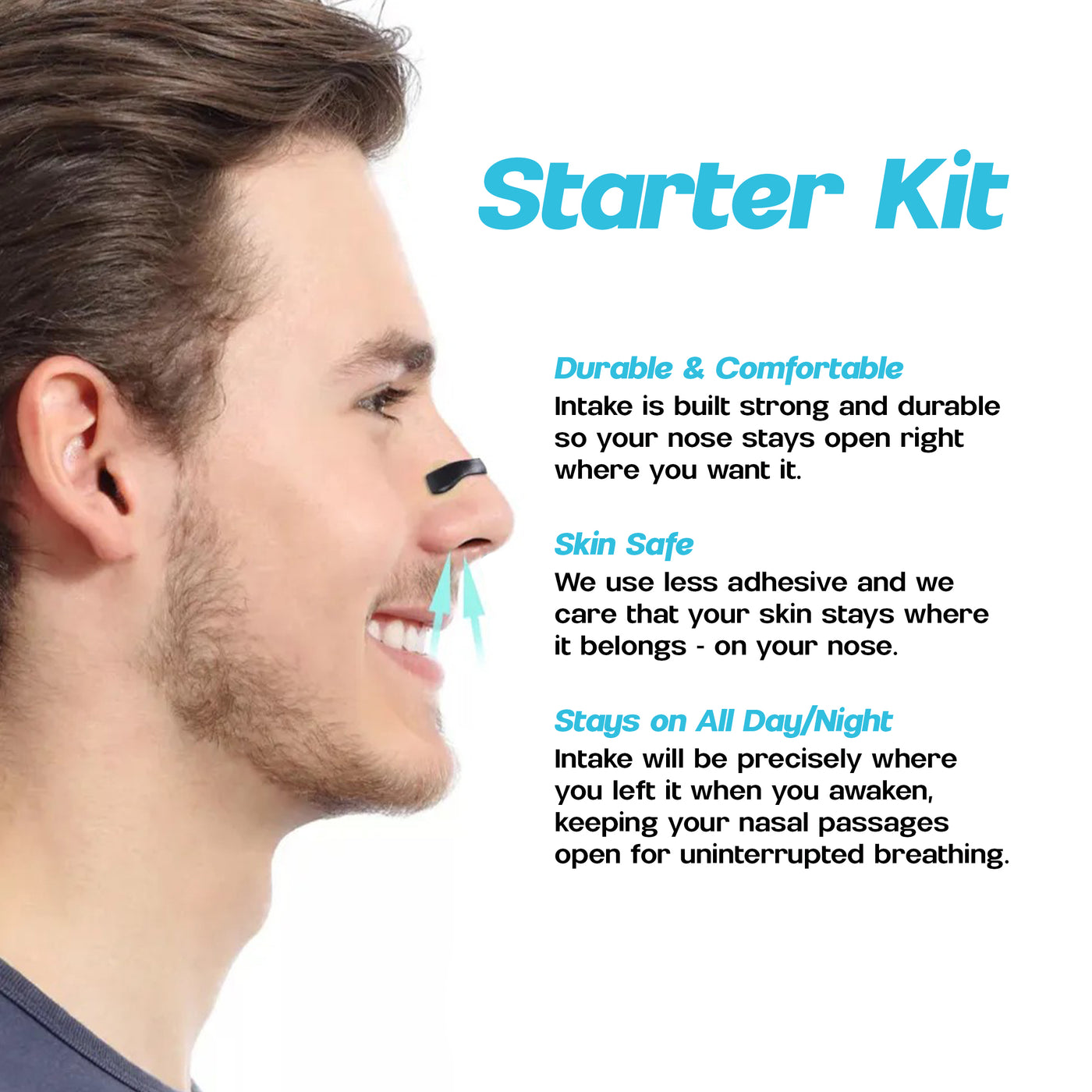 Better Sleep Kit – Nasal Strips & Hydration Tumbler