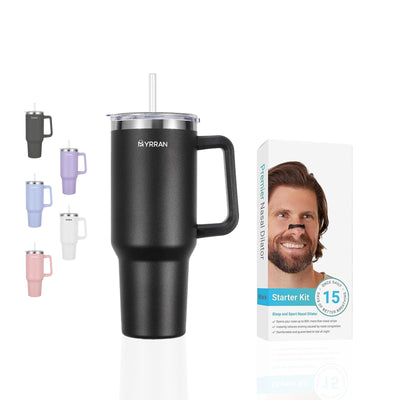 Better Sleep Kit – Nasal Strips & Hydration Tumbler