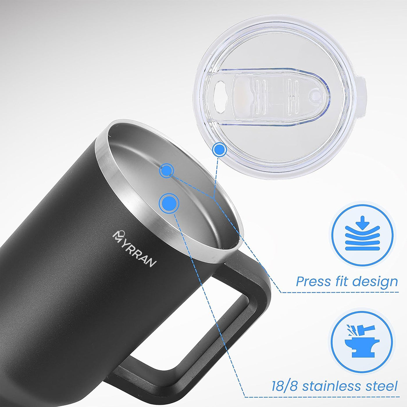 Better Sleep Kit – Nasal Strips & Hydration Tumbler