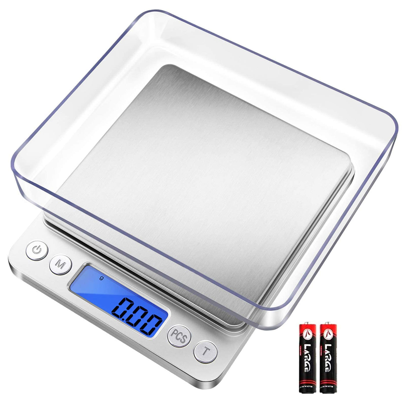 Mini Gram Scale – Portable 500g/0.01g Food & Jewelry Scale