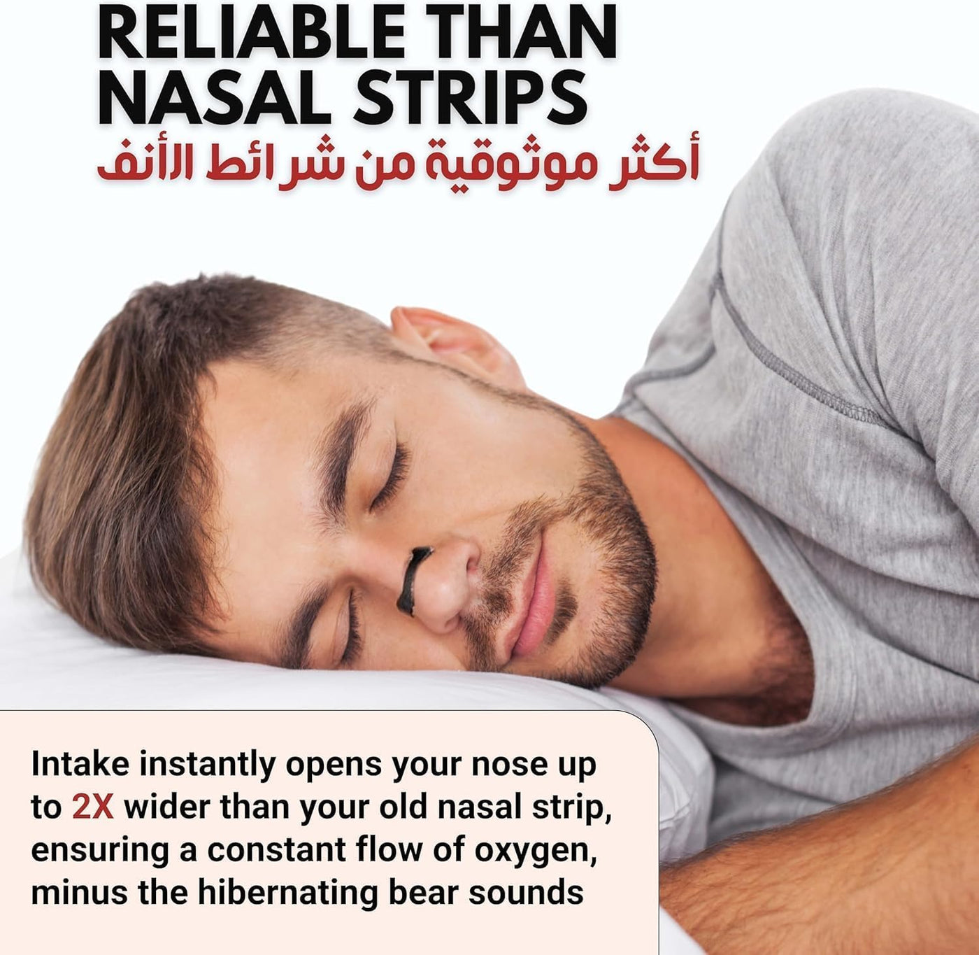 Oxygen Boost Strips – 30 Magnetic Nasal & Mouth Tapes